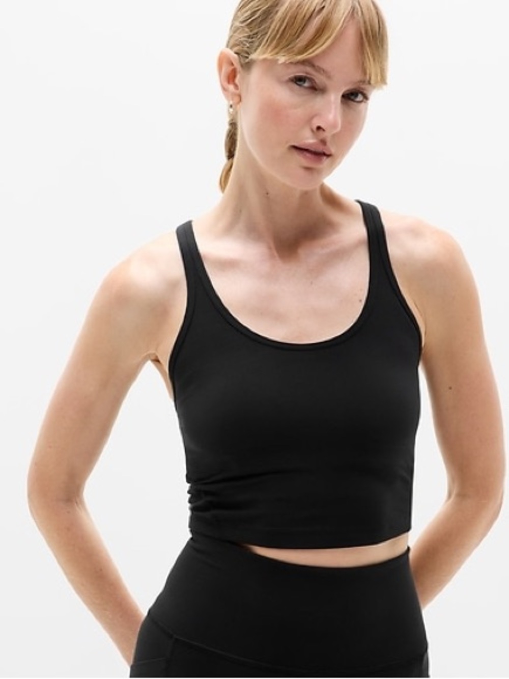 Athleta Intention Crop Bra Size Medium NWT
